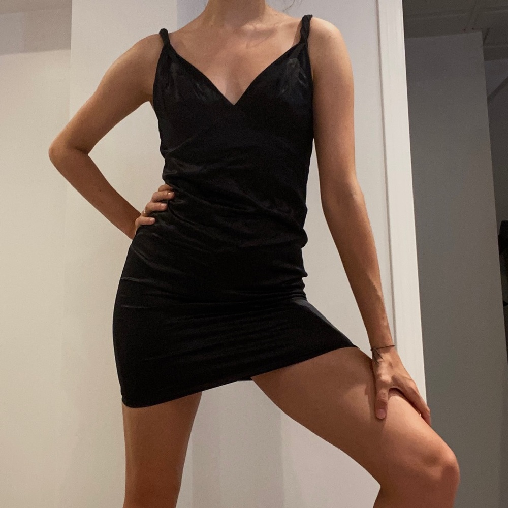 RtA Black Silk Dress S